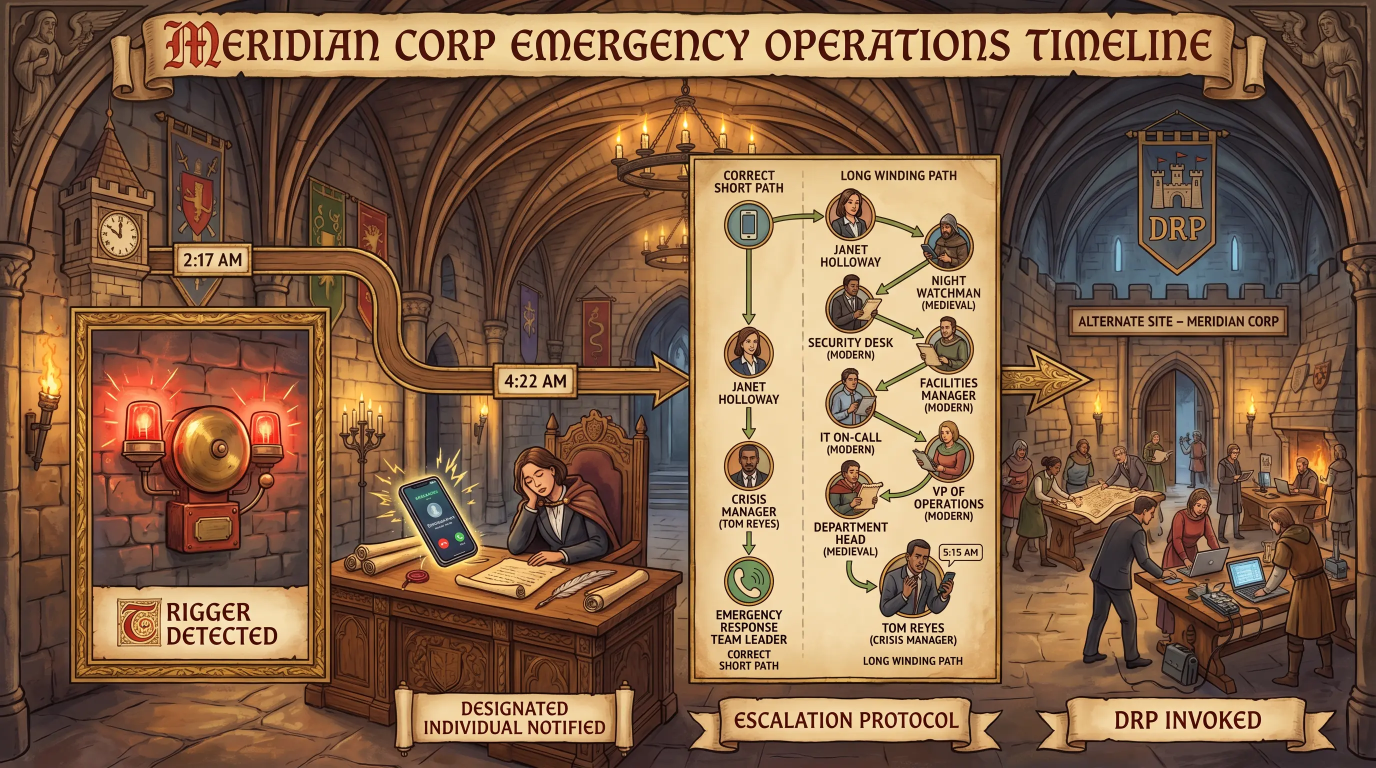 Invoking Disaster Recovery Plans