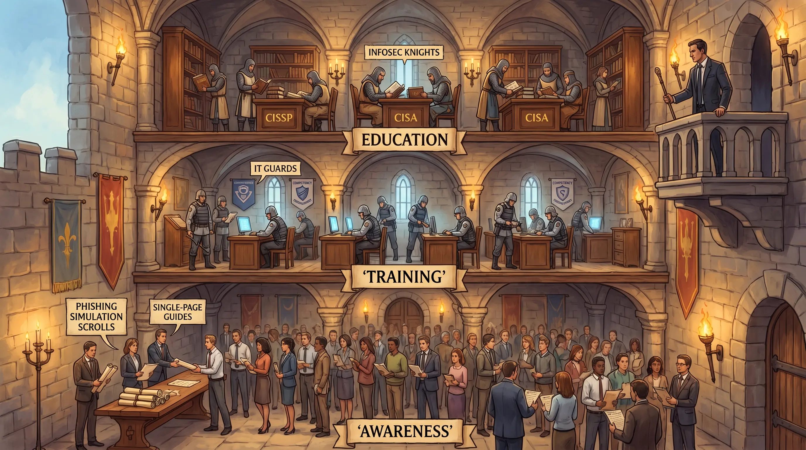 The Information Security Learning Continuum